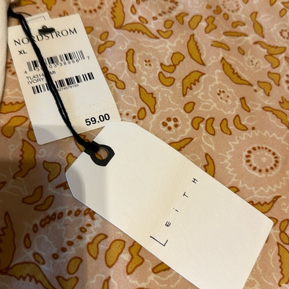 Leith cropped side zip ankle length pants with front patch pockets. Brand new. - Picture 2 of 7